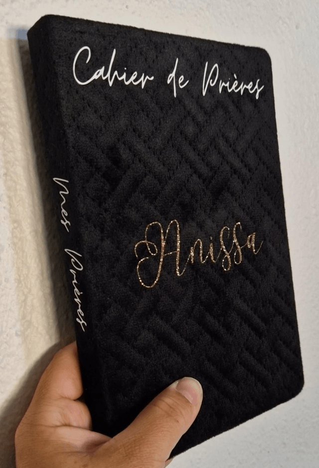 Cahier de Prières - Prénom à personnaliser 